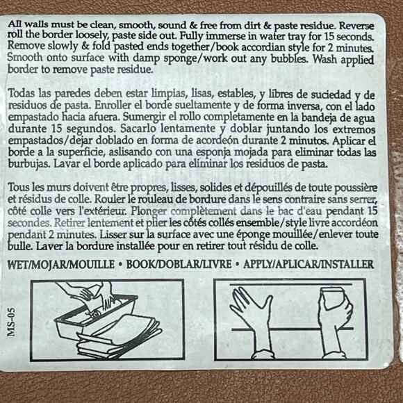 6 Wallpaper Border Rolls TX2154B Tan Brown Scroll 30yd Total 90ft Imperial - Picture 5 of 6